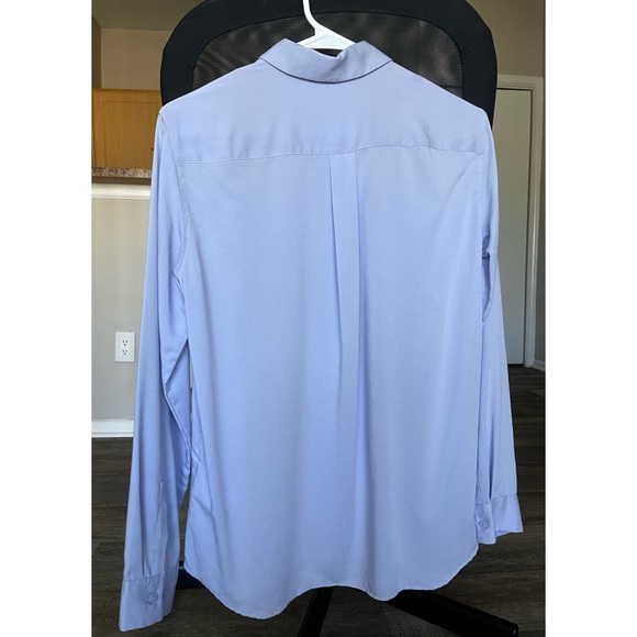 NWOT Uniqlo Rayon Long-sleeve Blouse Size S - Picture 9 of 11